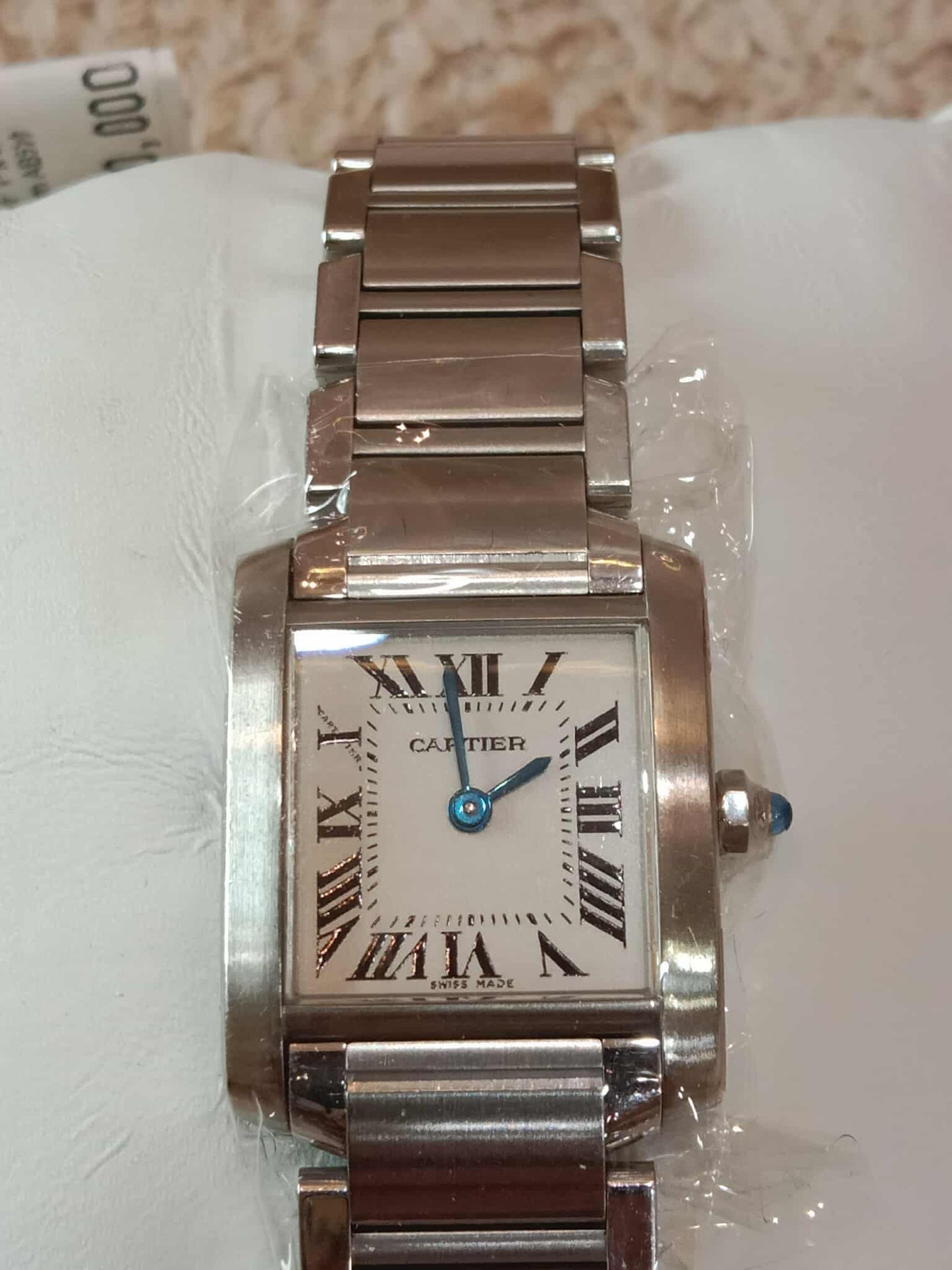 Cartier Tank Silver 20mm Watch