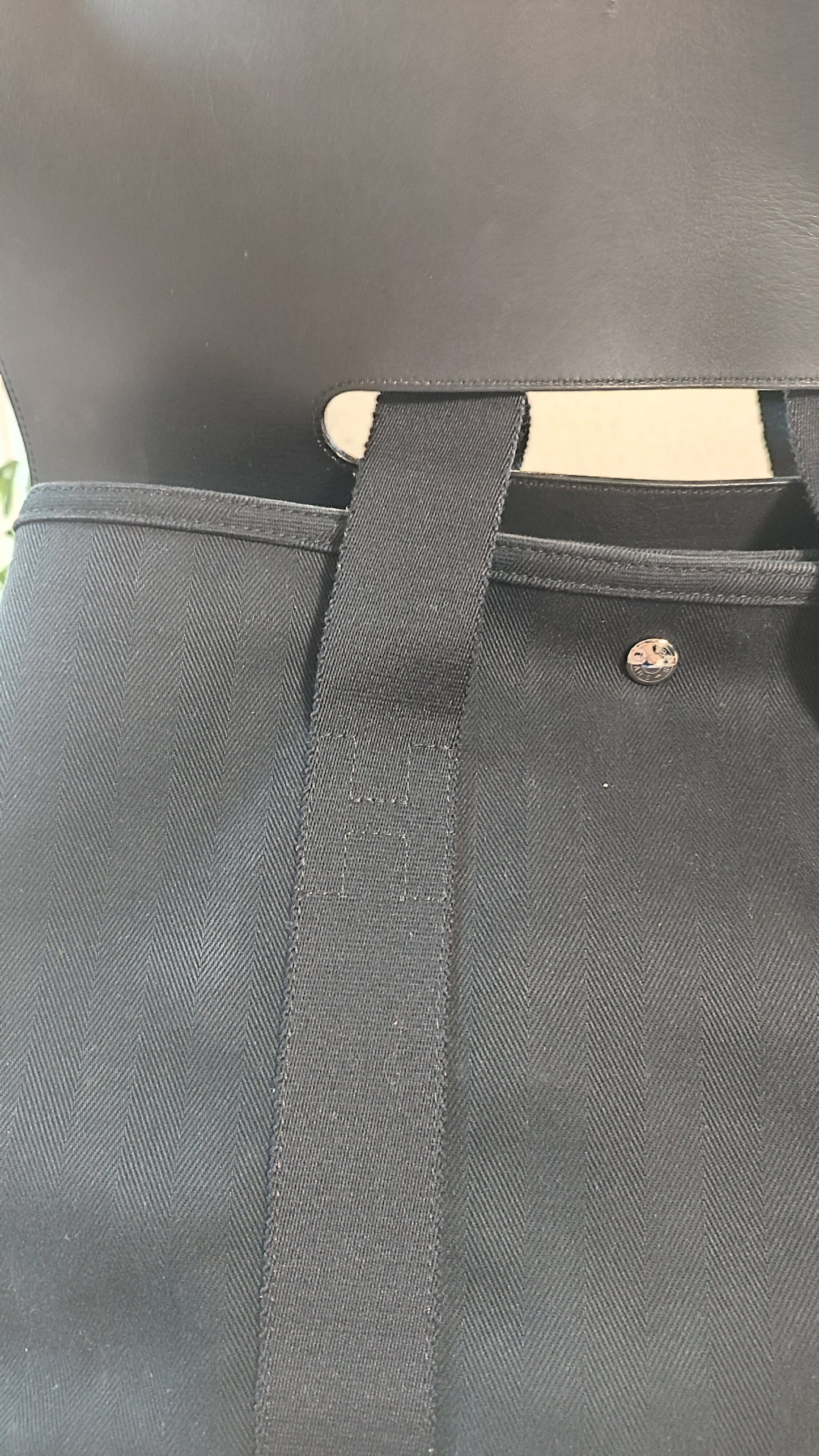 Hermes Valparaiso MM Black Bag