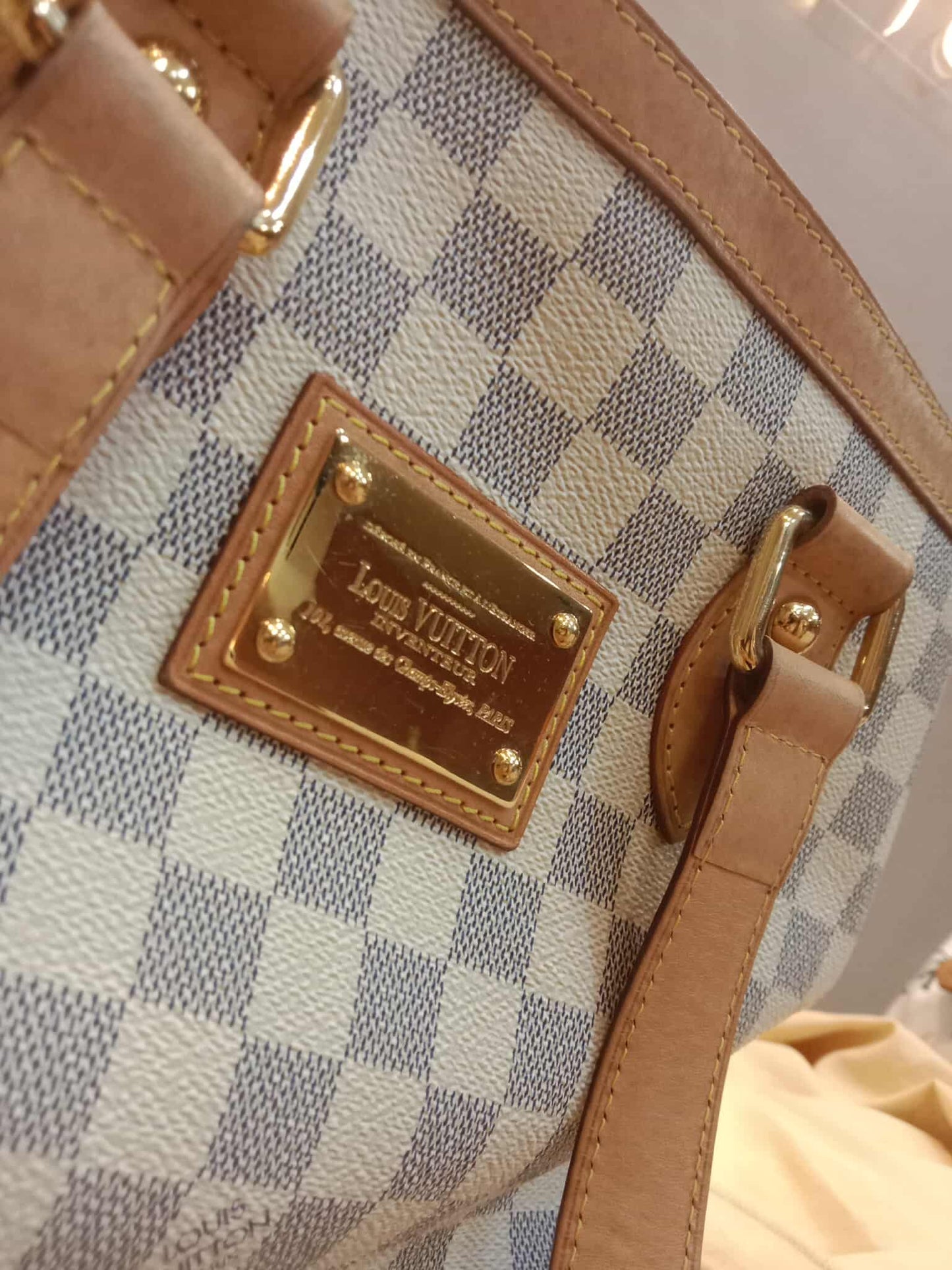 Louis Vuitton Hampstead Damier Azur PM
