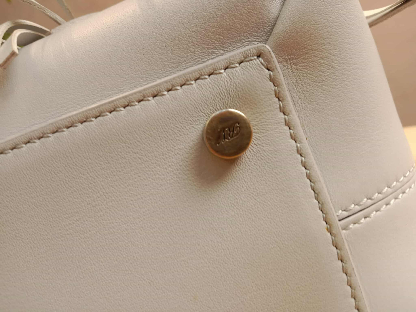 Roger Vivier Gray Frill Bag