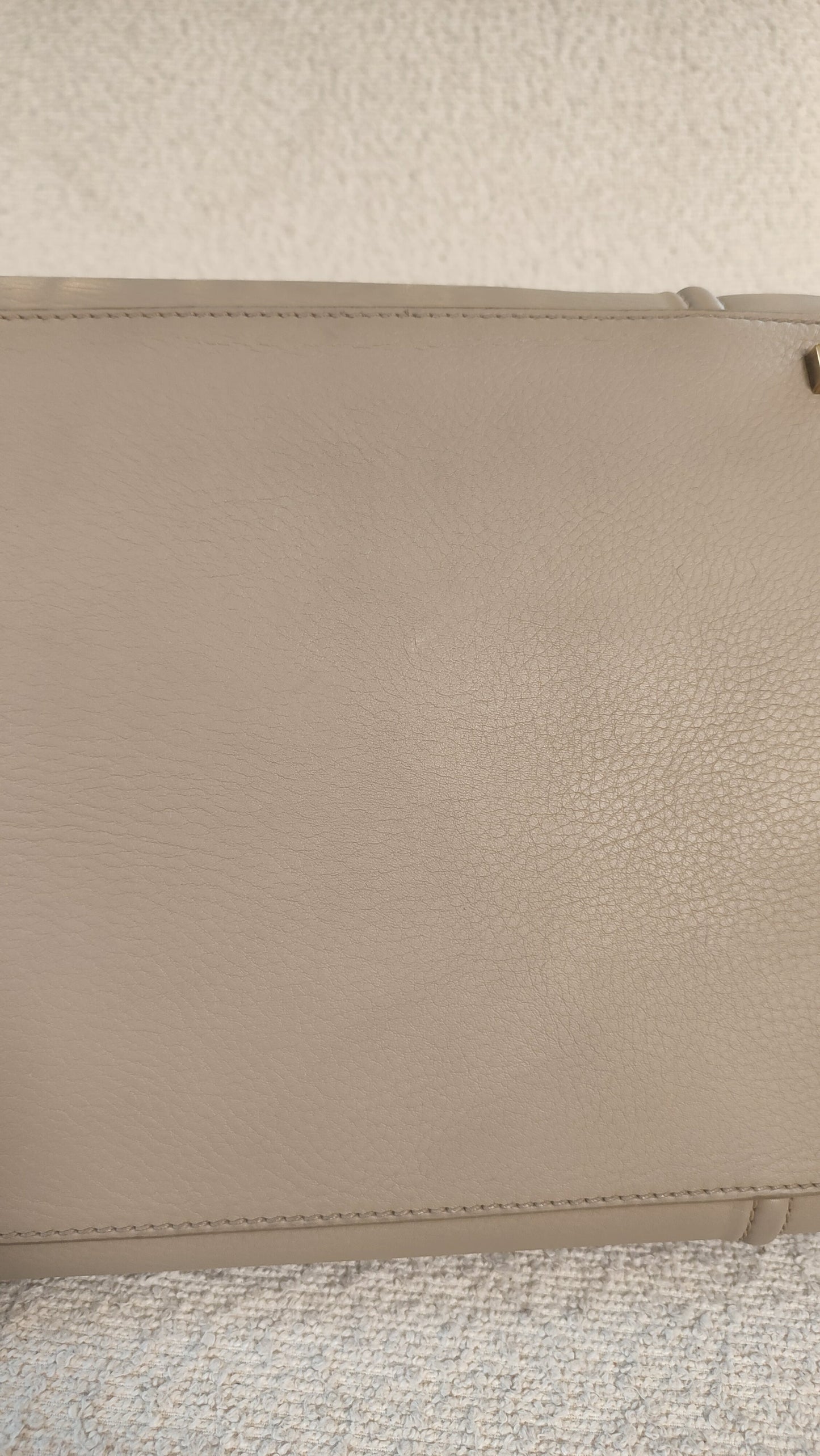 Celine Drummed Phantom Taupe Bag