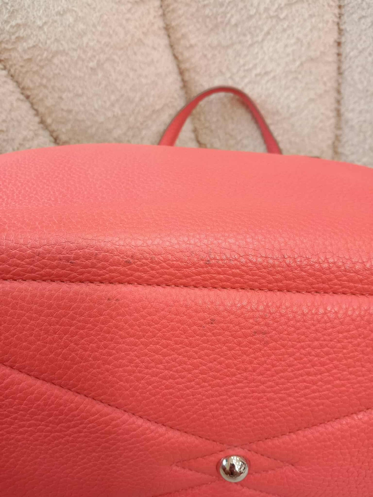 Hermes Victoria II 35 Rose Azalee Clemence Stamp P Square 2012