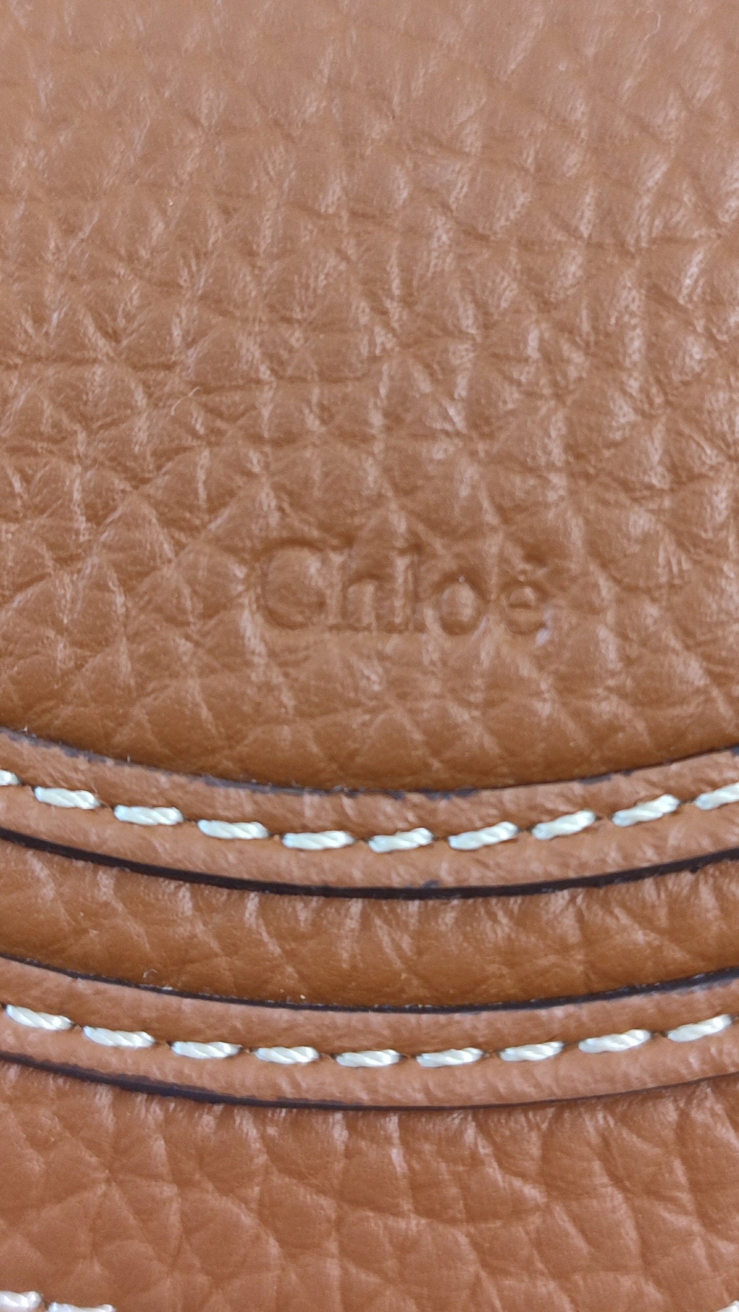 Chloe Marcie Small Raffia Basket Brown Bag