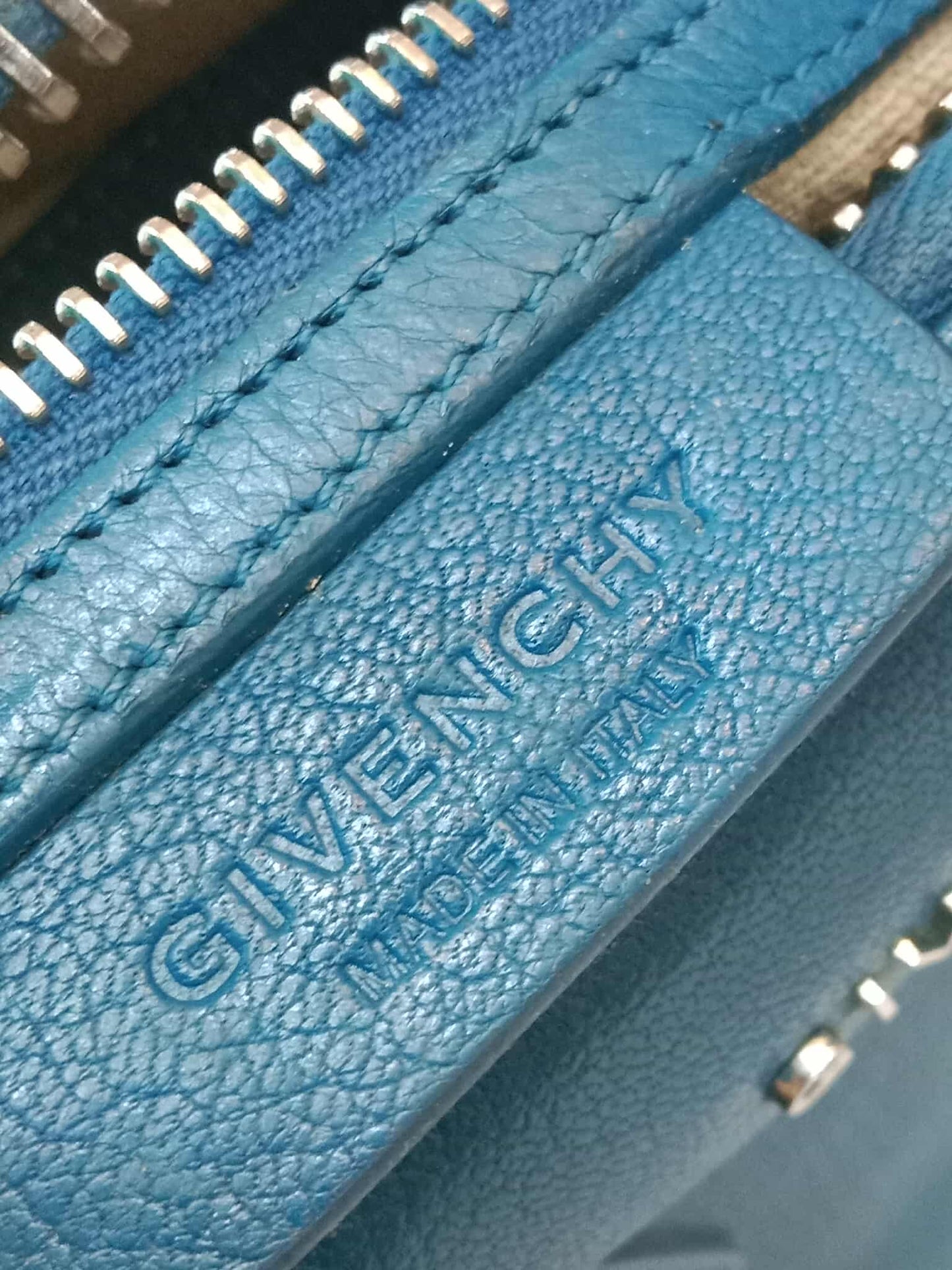 Givenchy Antigona Tophandle Bag Medium Blue