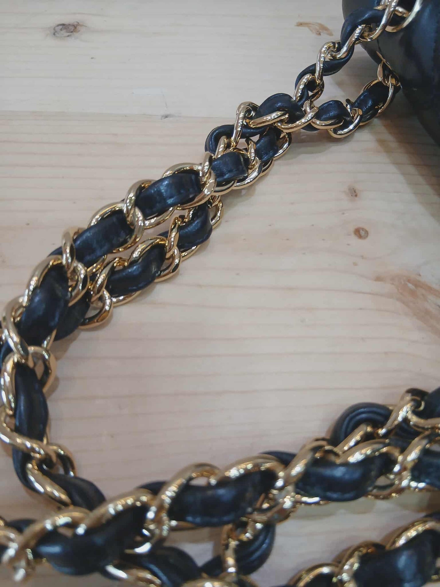 Chanel Double Flap Jumbo Lambskin Black Series 16