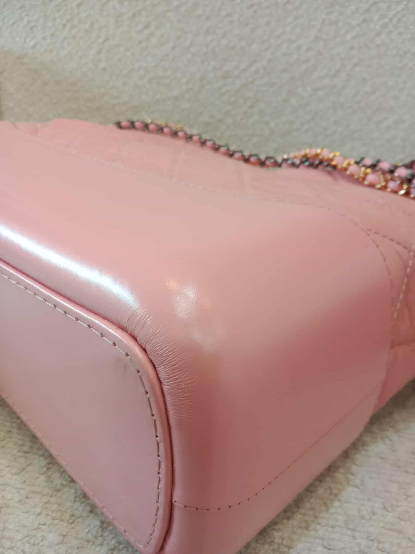 Chanel Gabrielle Hobo Bag Large Pink Series 27