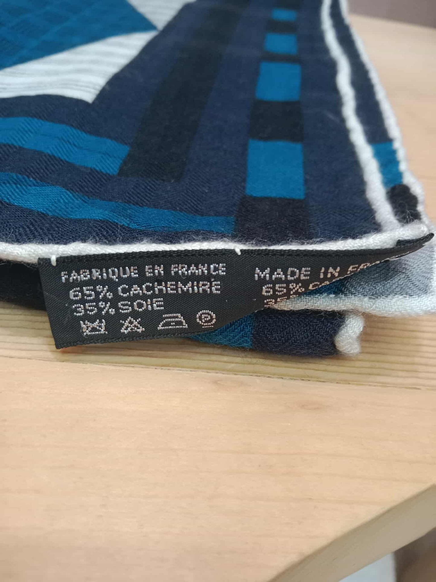 Hermes Horse Patchwork Blue 90 CM Scarf