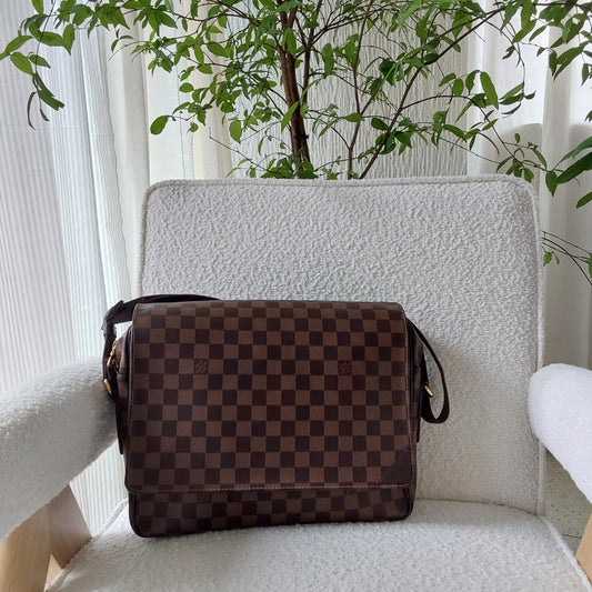 Louis Vuitton Shelton Damier Ebene MM