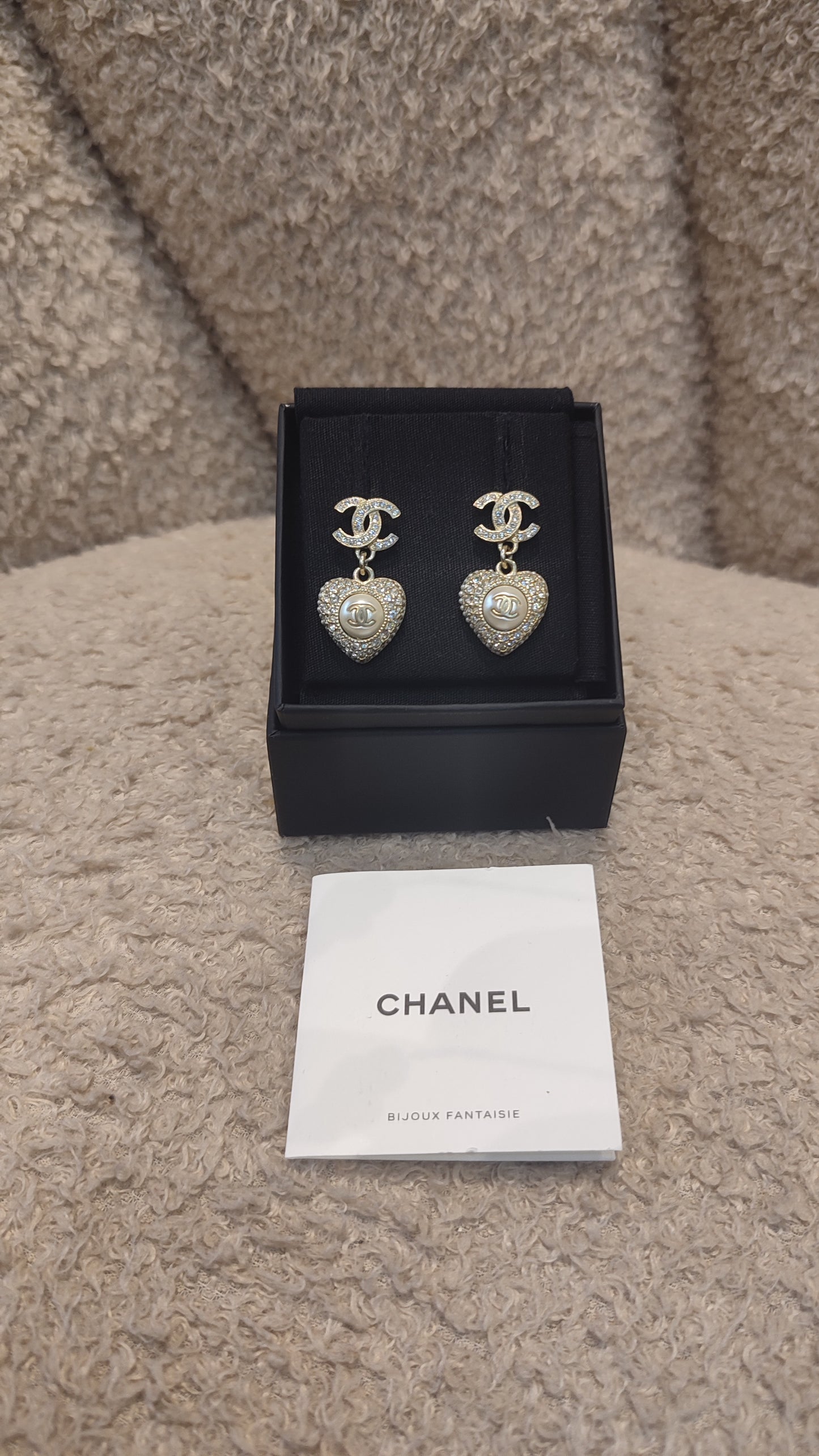 Chanel Gold Costume Earrings