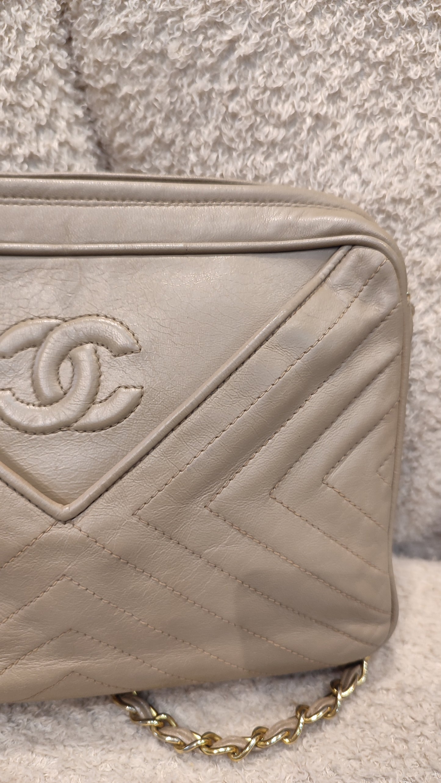 Chanel Vintage Fringed Coco Mark Bag Series 0