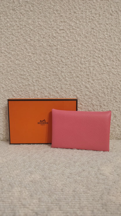 Hermes Calvi Pink Stamp W 2024