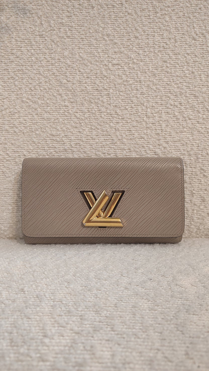 Louis Vuitton Twist Taupe Epi Wallet