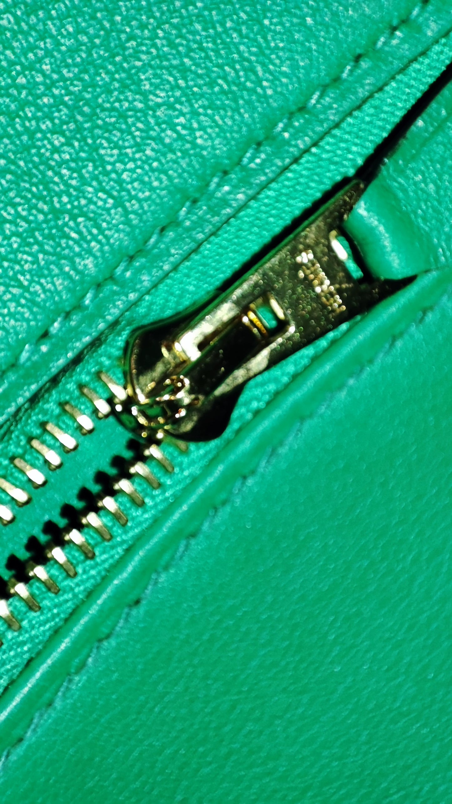 Hermes Birkin 25 Vert Vertigo Swift Stamp A 2017 Fullset