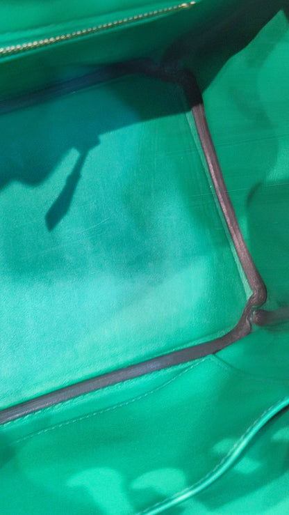 Hermes Birkin 25 Vert Vertigo Swift Stamp A 2017 Fullset