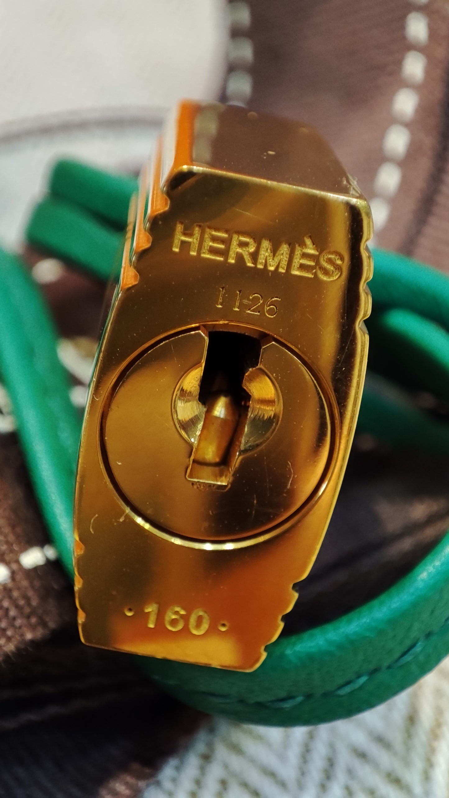 Hermes Birkin 25 Vert Vertigo Swift Stamp A 2017 Fullset