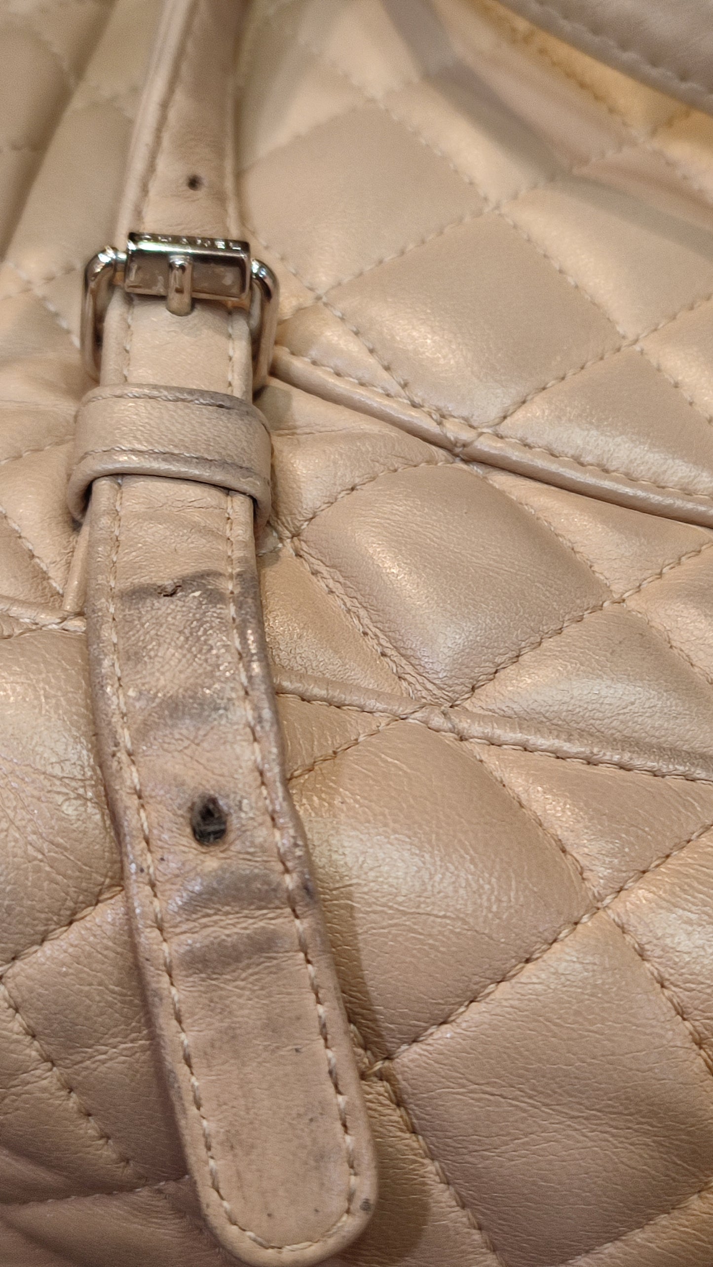 Chanel Urban Spirit Backpack Beige Series 22