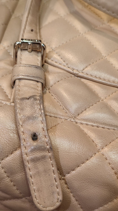 Chanel Urban Spirit Backpack Beige Series 22