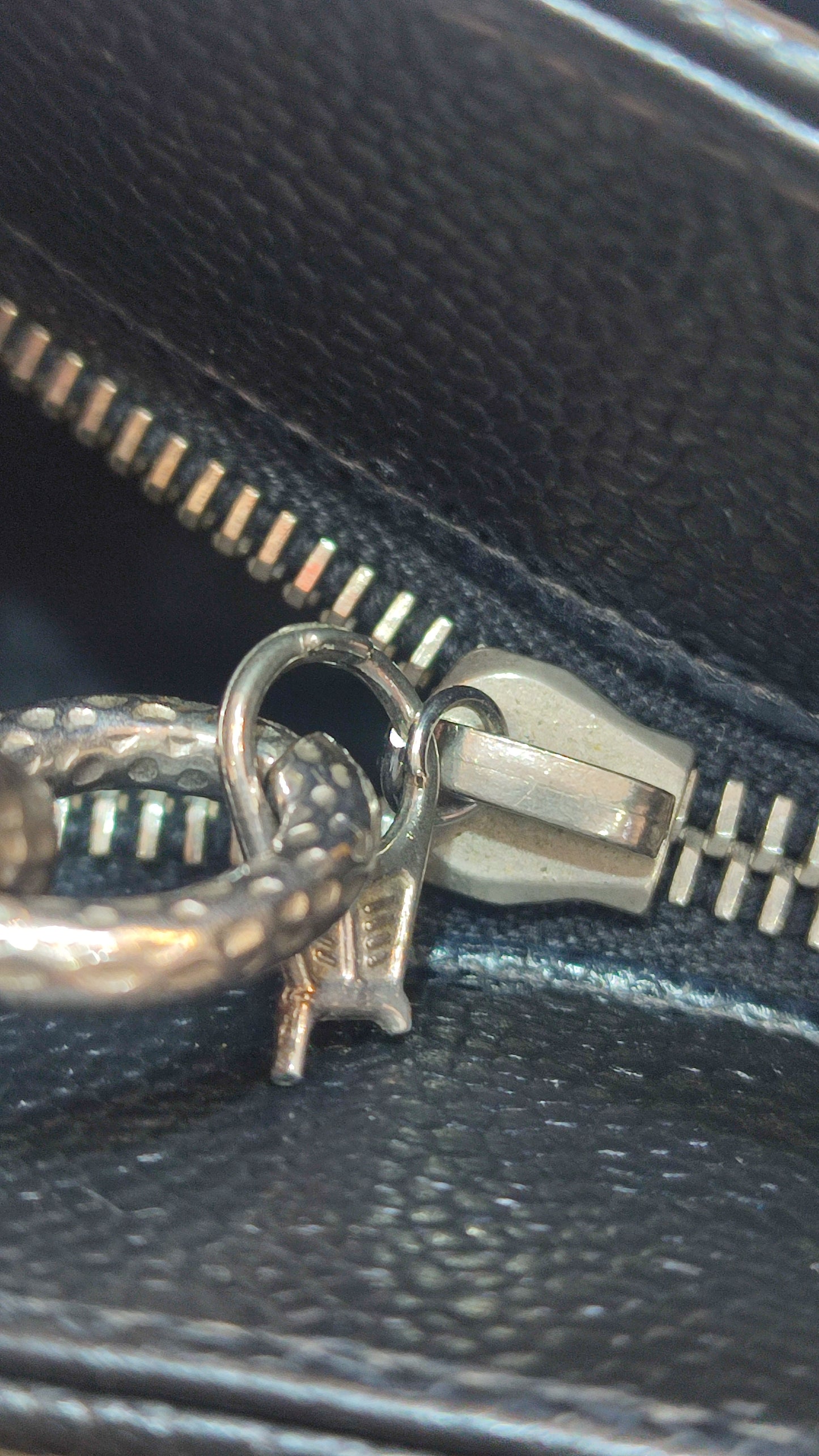 Chanel Medallion Black Caviar Series 7