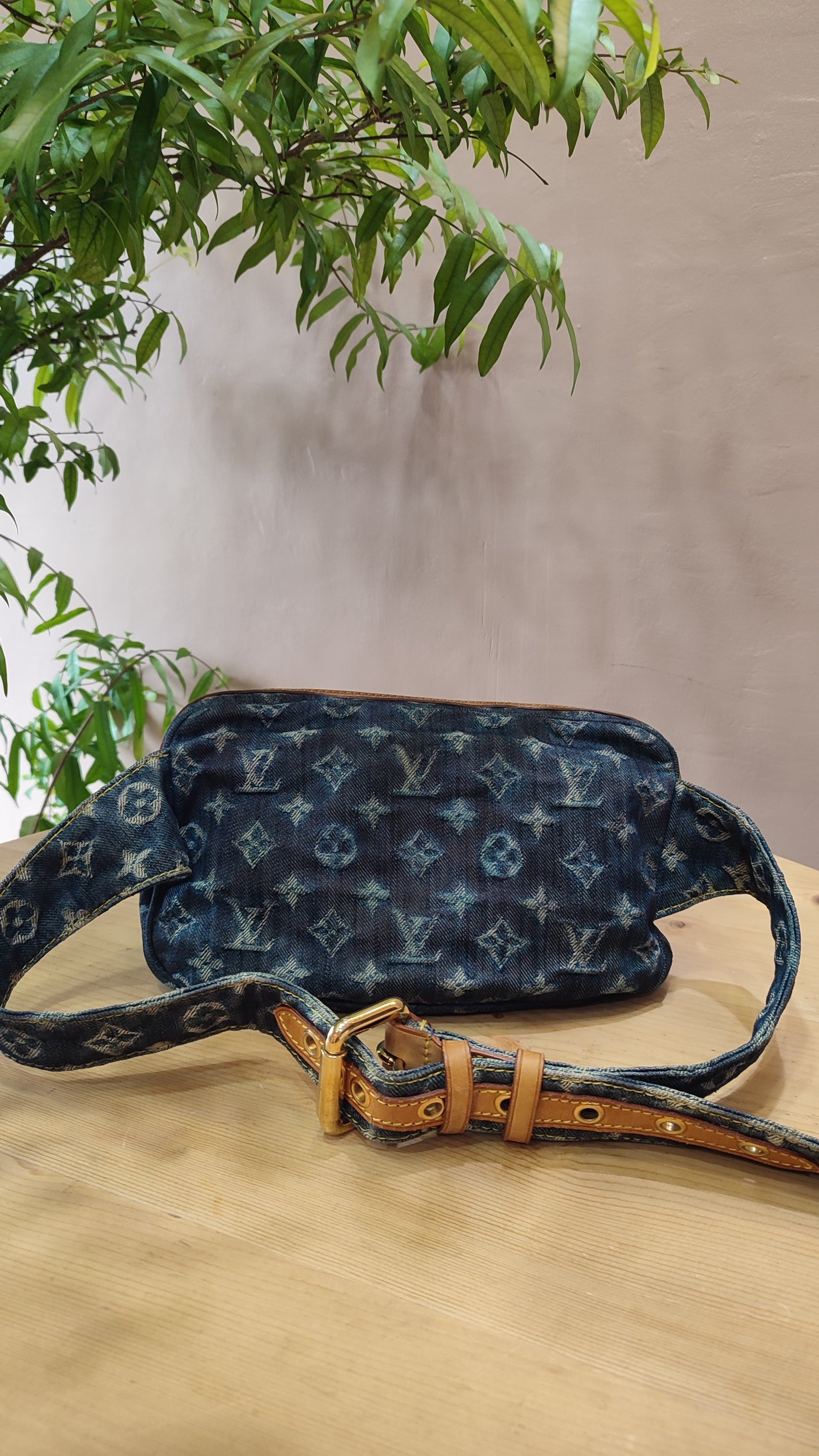 Louis Vuitton 2007 Monogram Denim Beltbag