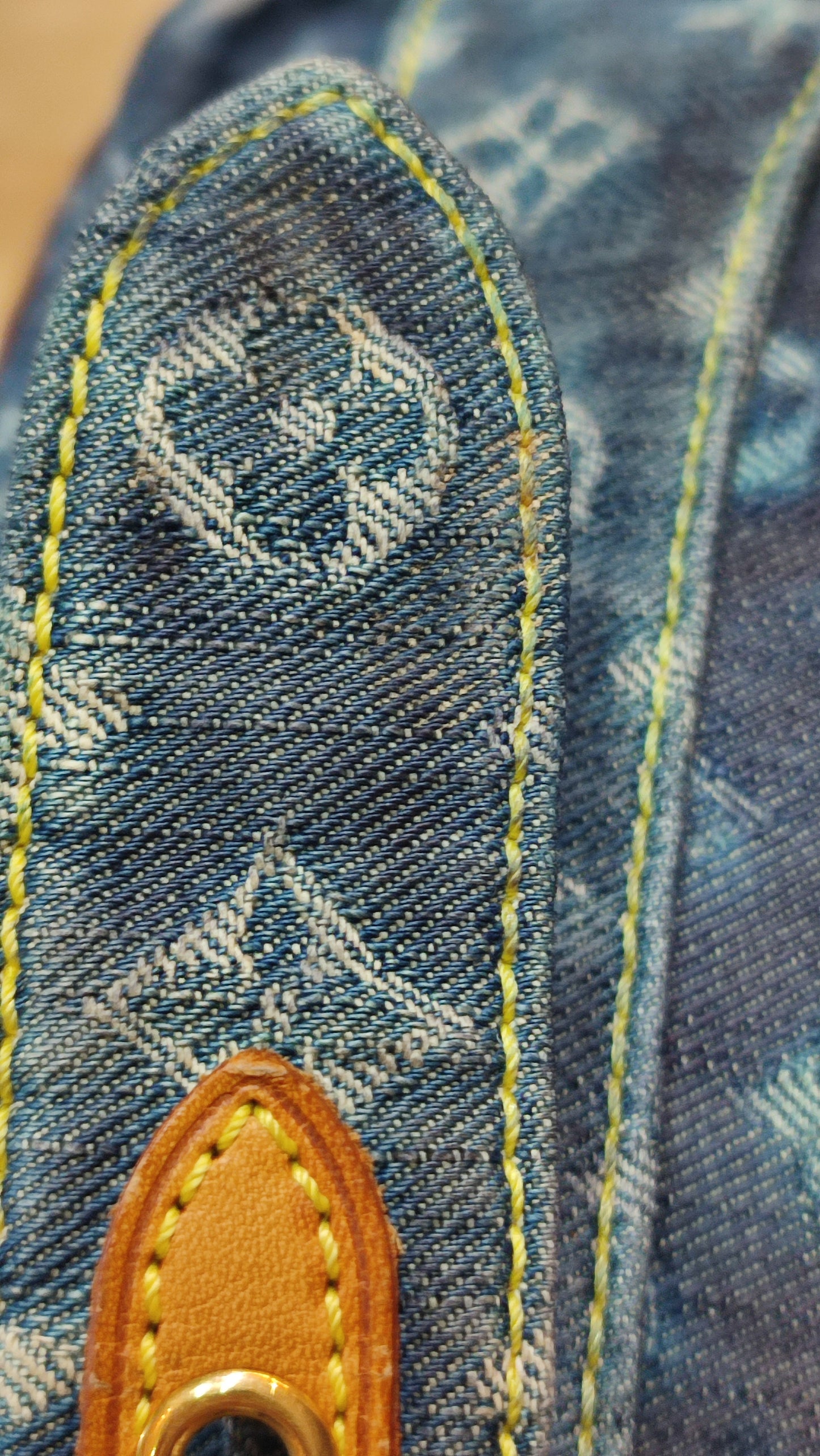 Louis Vuitton 2007 Monogram Denim Beltbag