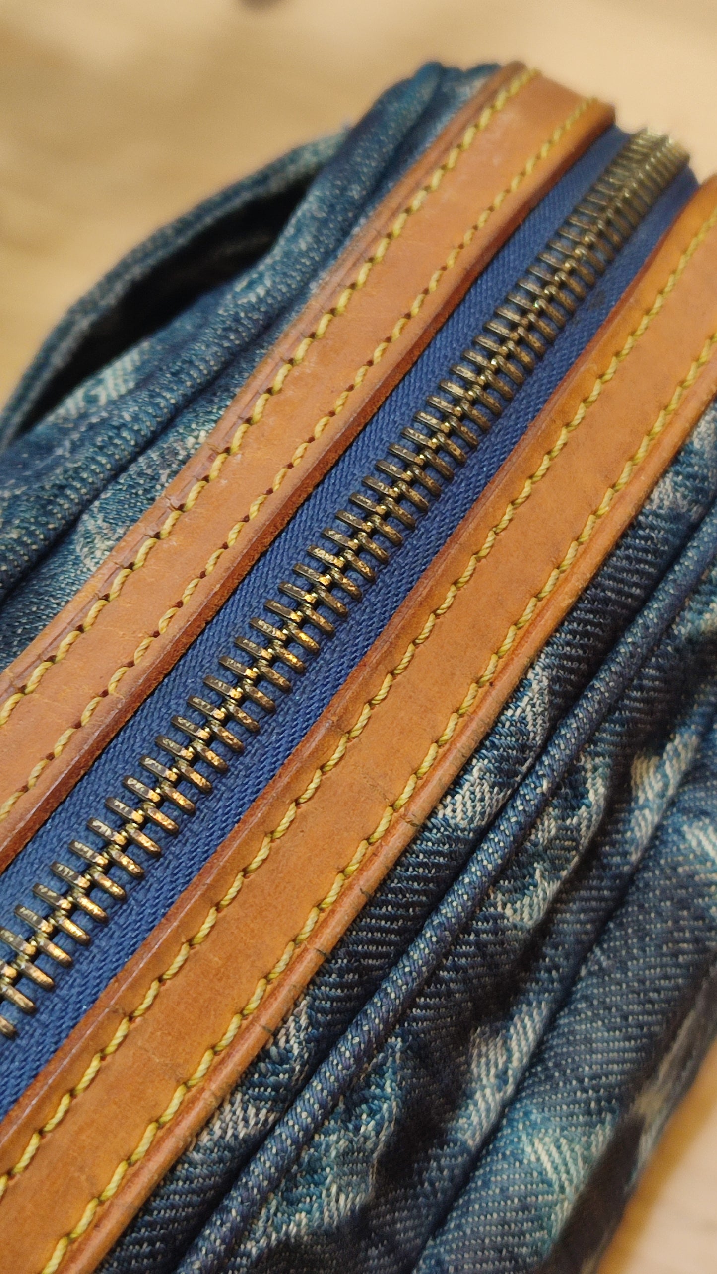 Louis Vuitton 2007 Monogram Denim Beltbag
