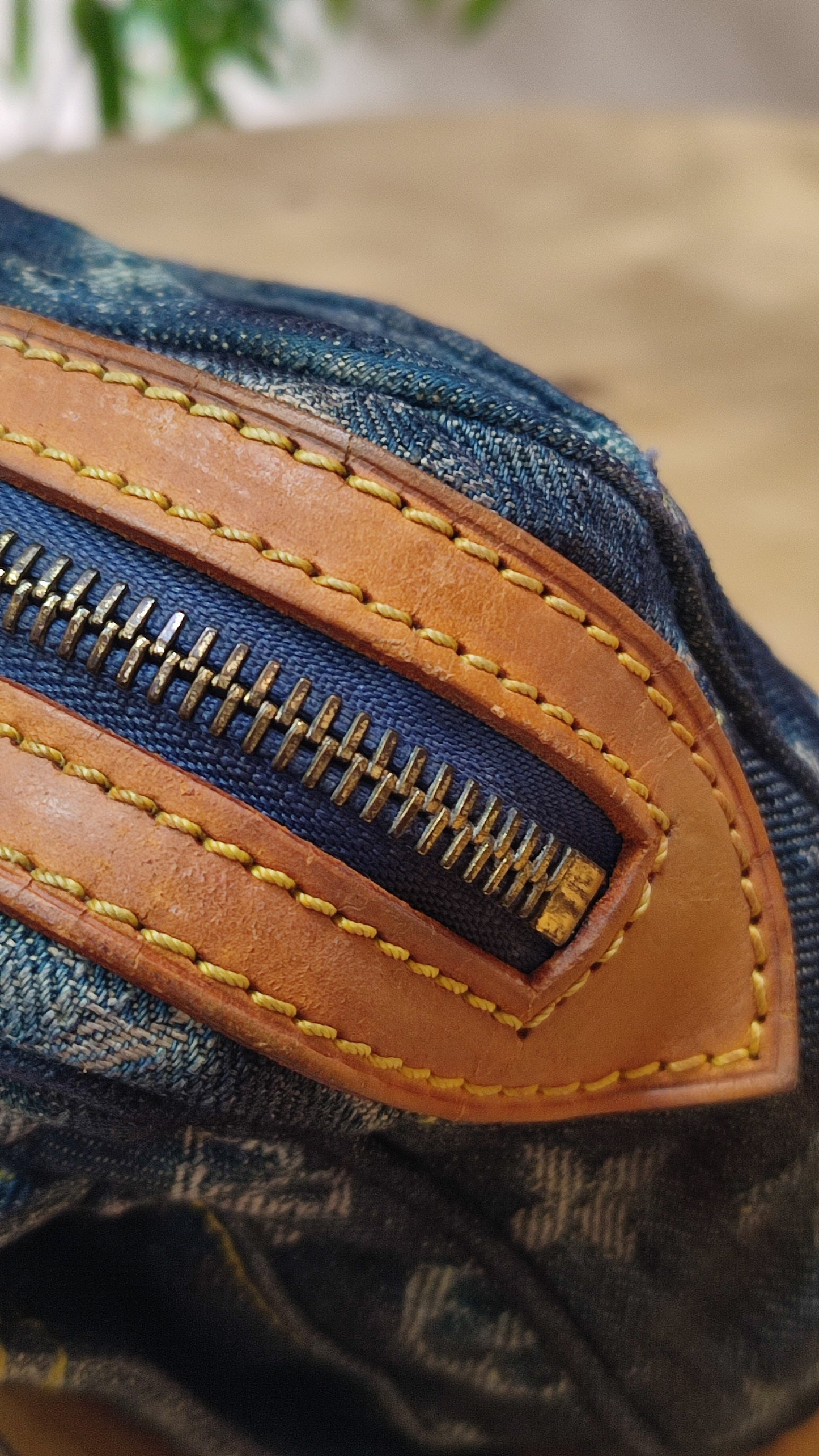 Louis Vuitton 2007 Monogram Denim Beltbag