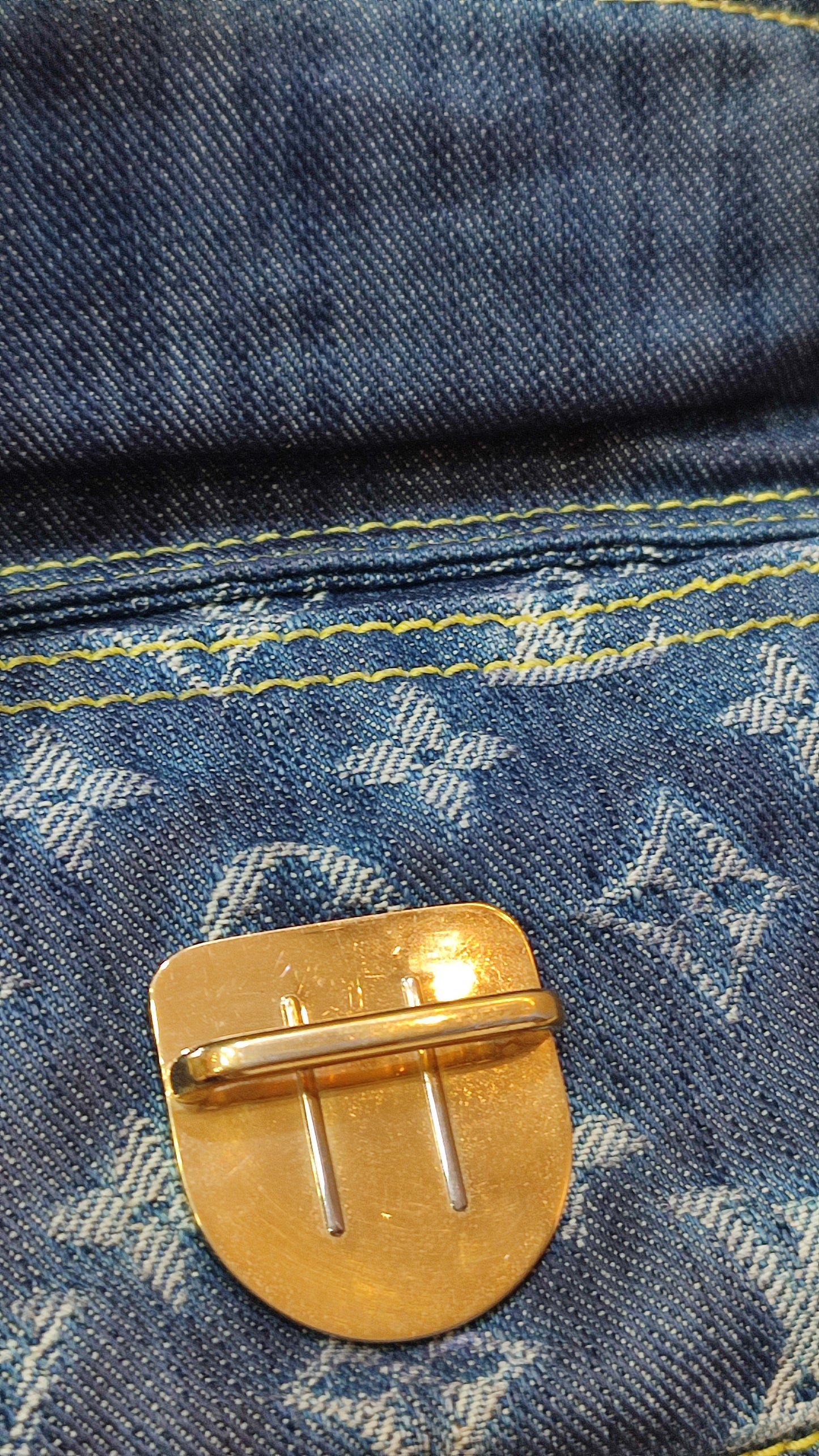Louis Vuitton 2007 Monogram Denim Beltbag