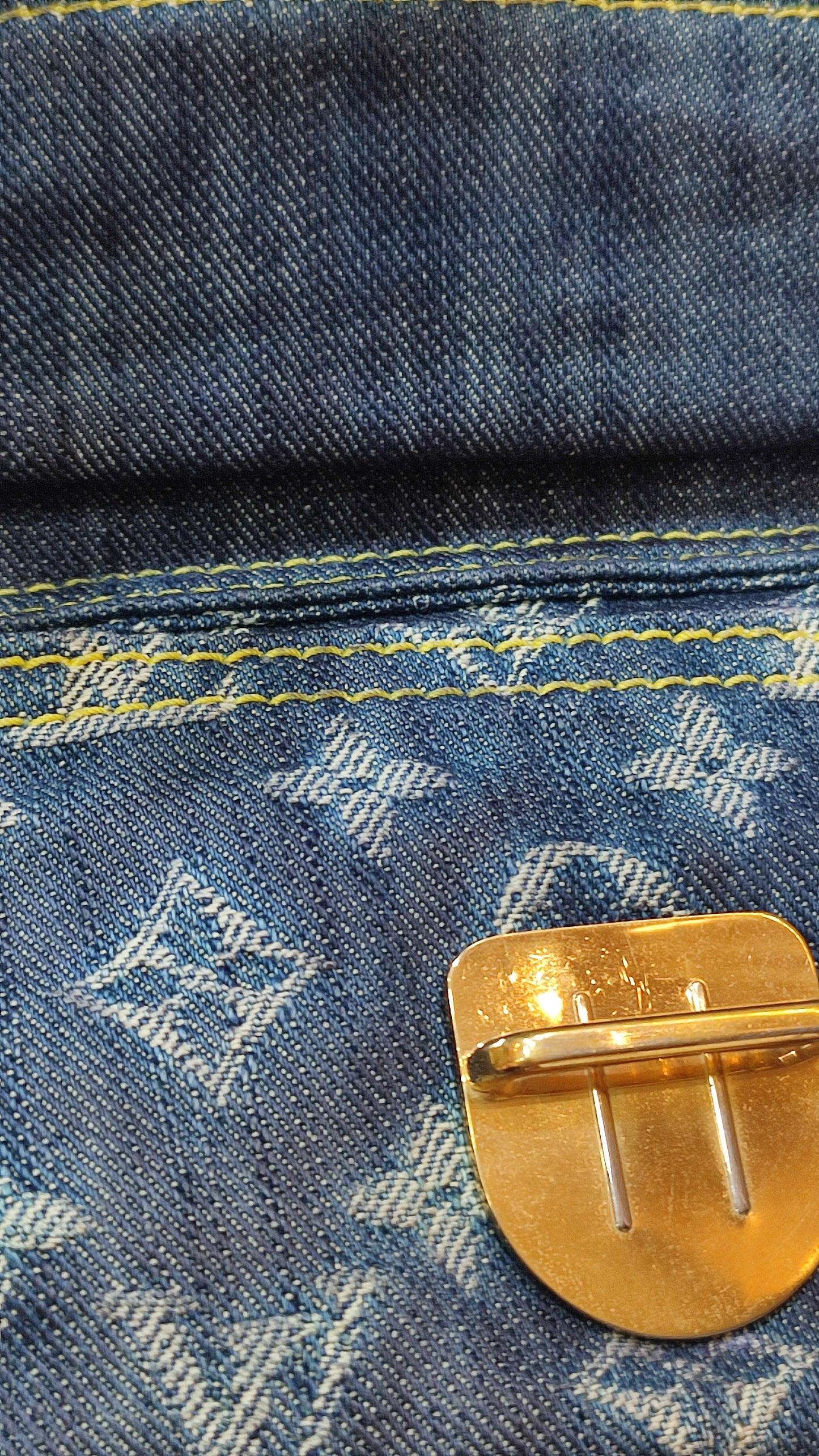 Louis Vuitton 2007 Monogram Denim Beltbag
