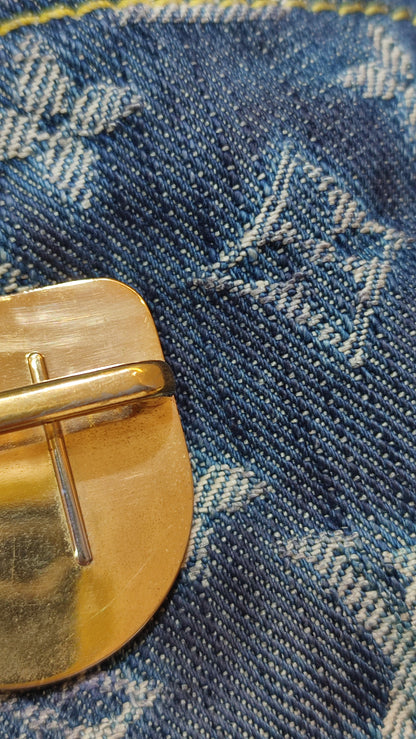 Louis Vuitton 2007 Monogram Denim Beltbag