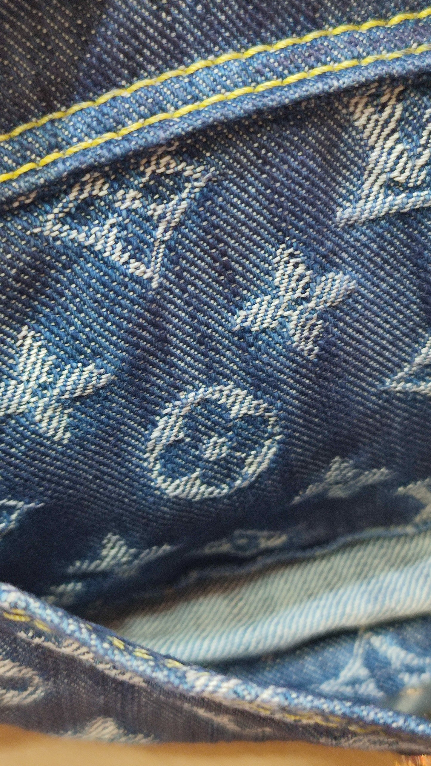 Louis Vuitton 2007 Monogram Denim Beltbag