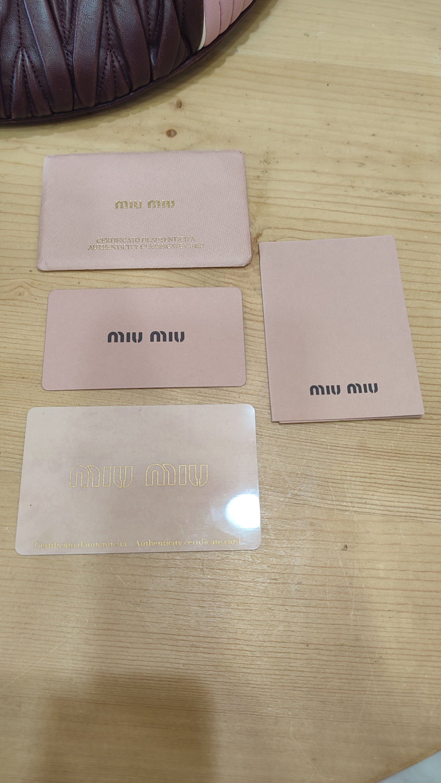 Miu Miu Matelasse Biker Waist Bag Tricolor