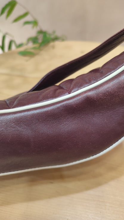 Miu Miu Matelasse Biker Waist Bag Tricolor