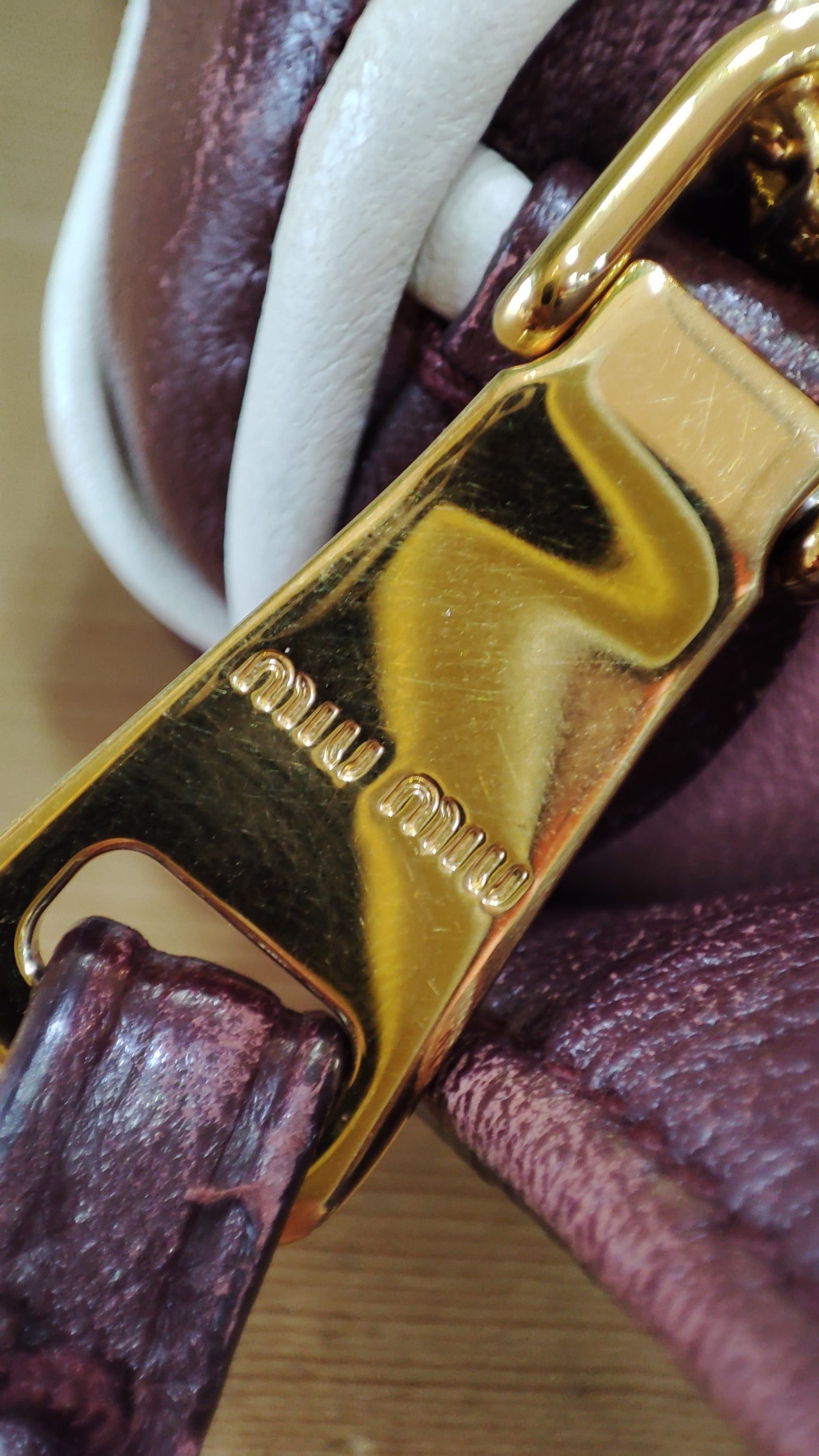 Miu Miu Matelasse Biker Waist Bag Tricolor