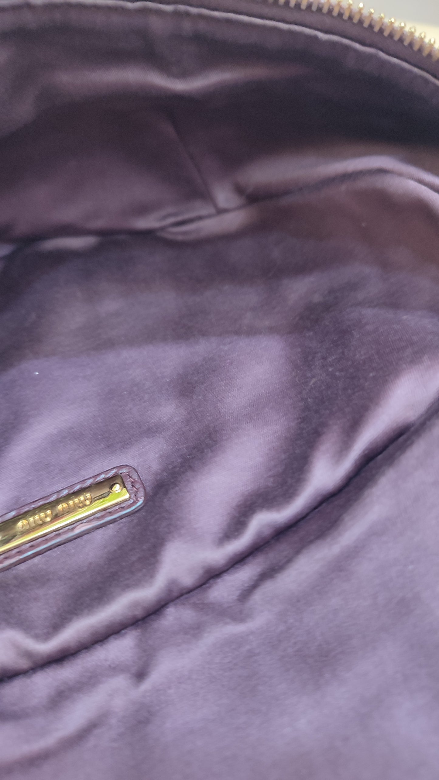 Miu Miu Matelasse Biker Waist Bag Tricolor