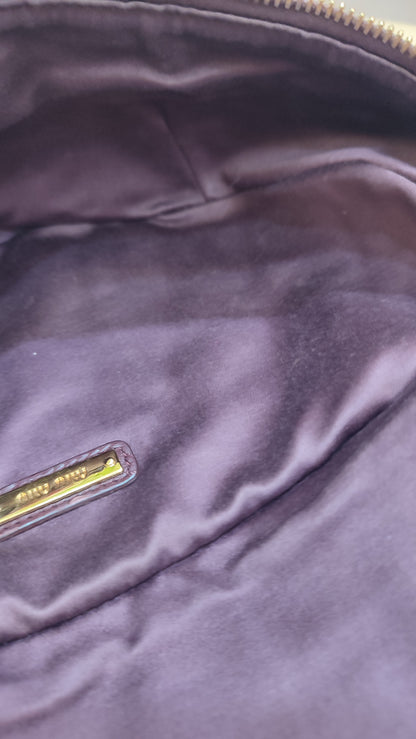 Miu Miu Matelasse Biker Waist Bag Tricolor