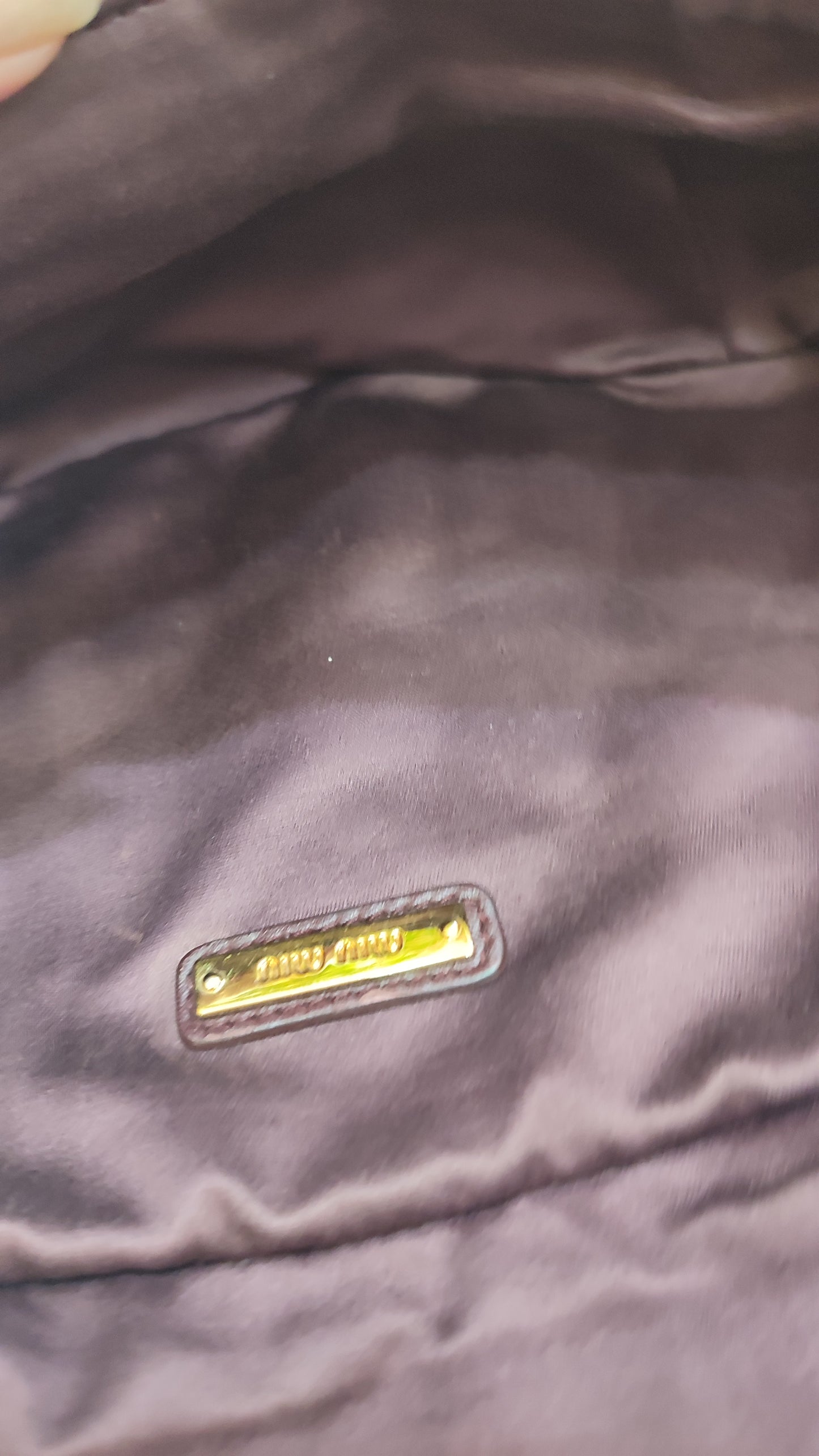 Miu Miu Matelasse Biker Waist Bag Tricolor