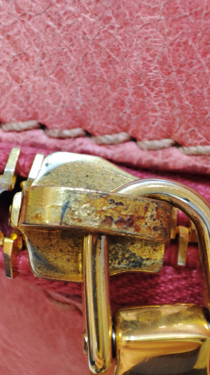 Miu Miu Pink Leather Bow Bag