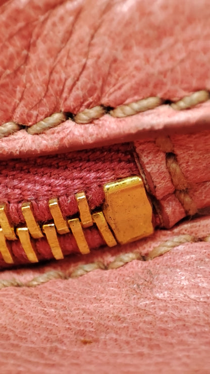 Miu Miu Pink Leather Bow Bag