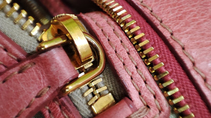 Miu Miu Pink Leather Bow Bag