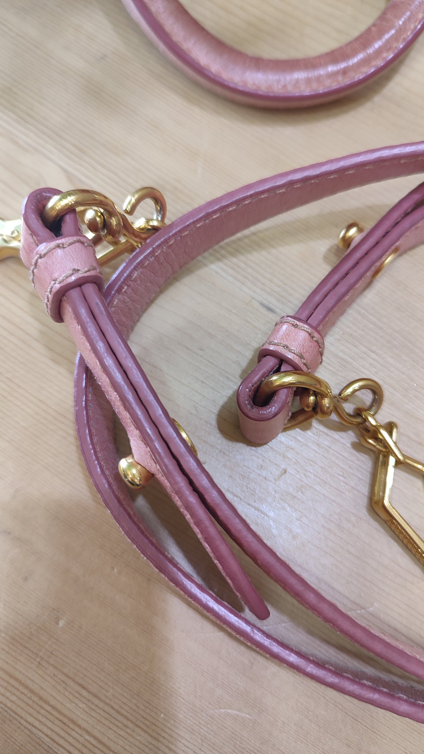 Miu Miu Pink Leather Bow Bag