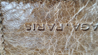 Balenciaga Motocross Brief Giant Chocolate Brown Bag