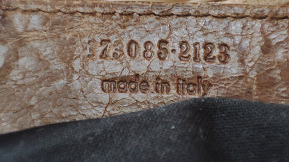 Balenciaga Motocross Brief Giant Chocolate Brown Bag