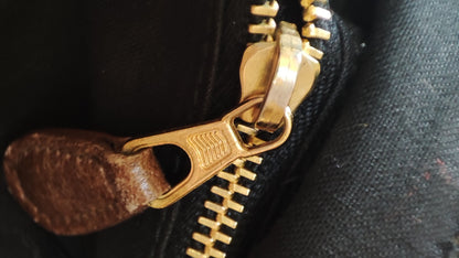 Balenciaga Motocross Brief Giant Chocolate Brown Bag