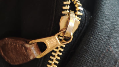 Balenciaga Motocross Brief Giant Chocolate Brown Bag