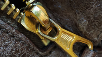 Balenciaga Motocross Brief Giant Chocolate Brown Bag