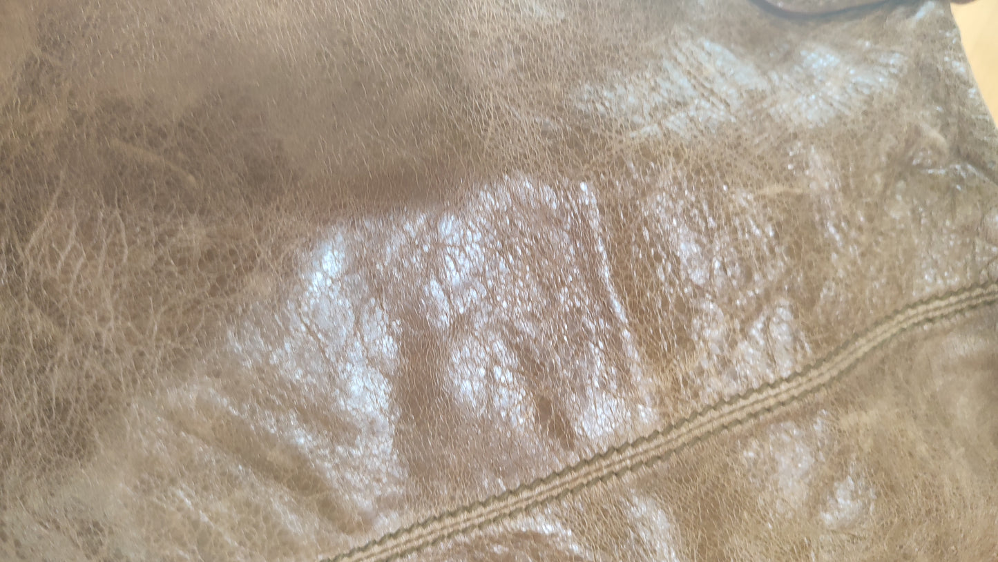 Balenciaga Motocross Brief Giant Chocolate Brown Bag