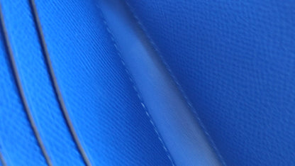 Hermes Constance Long Wallet Epsom Bleu Royal Stamp R 2014