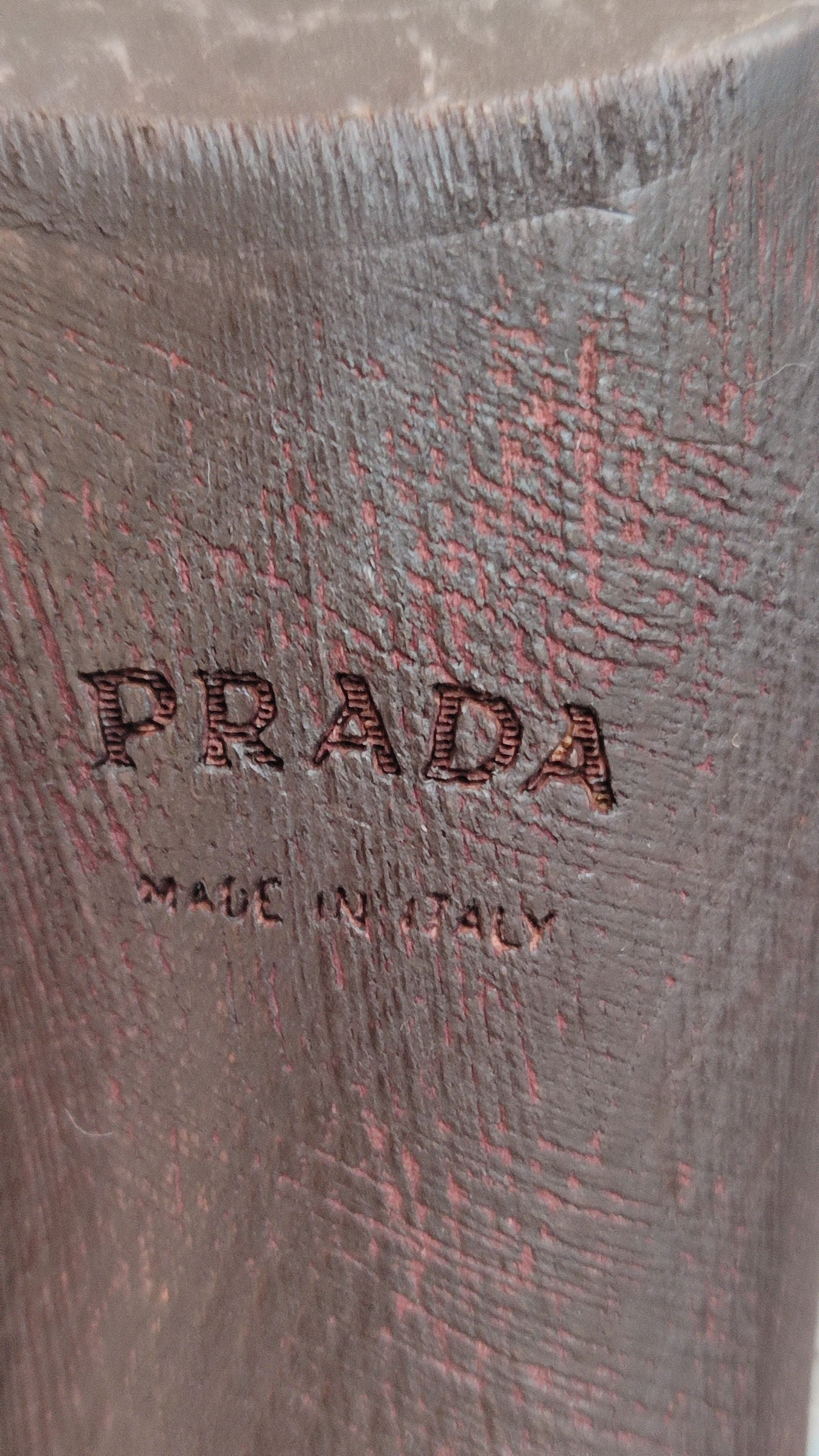 Prada Peep-Toe Suede Pumps Brown Size 37