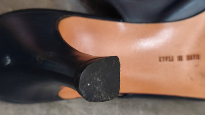 Salvatore Ferragamo Slingback Heels Black Size 7C