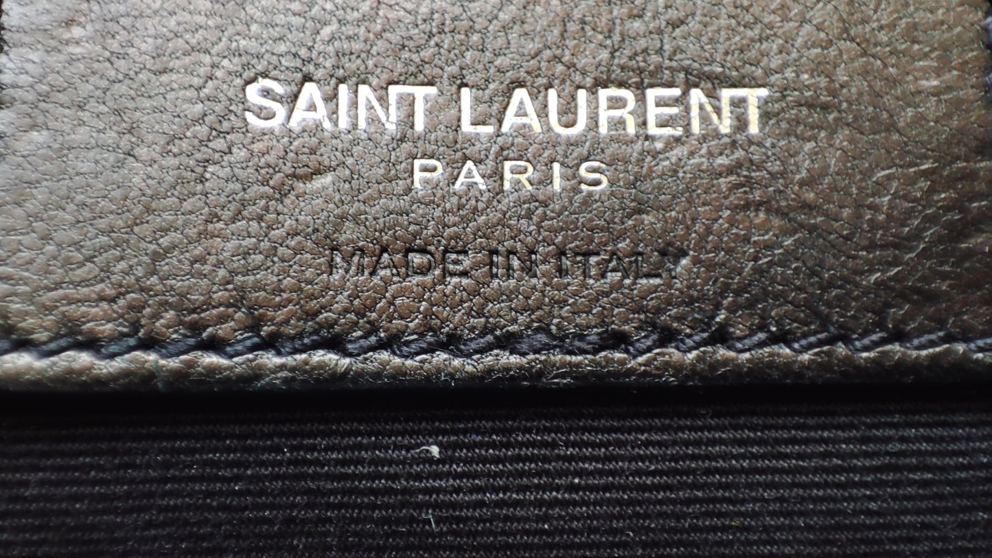 Saint Laurent Lou Camera Bag Lambskin Black
